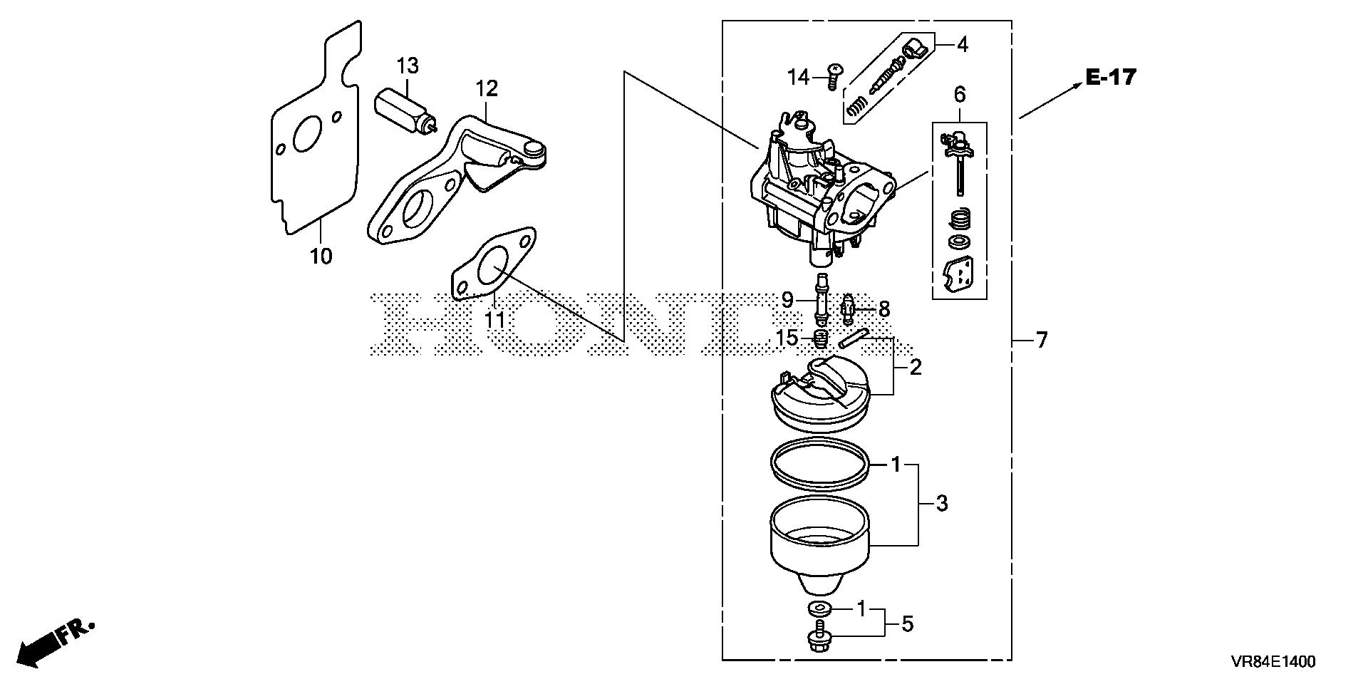 Honda lawn mower online parts carburetor